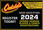 2024 Player and Coach Registrations NOW OPEN!